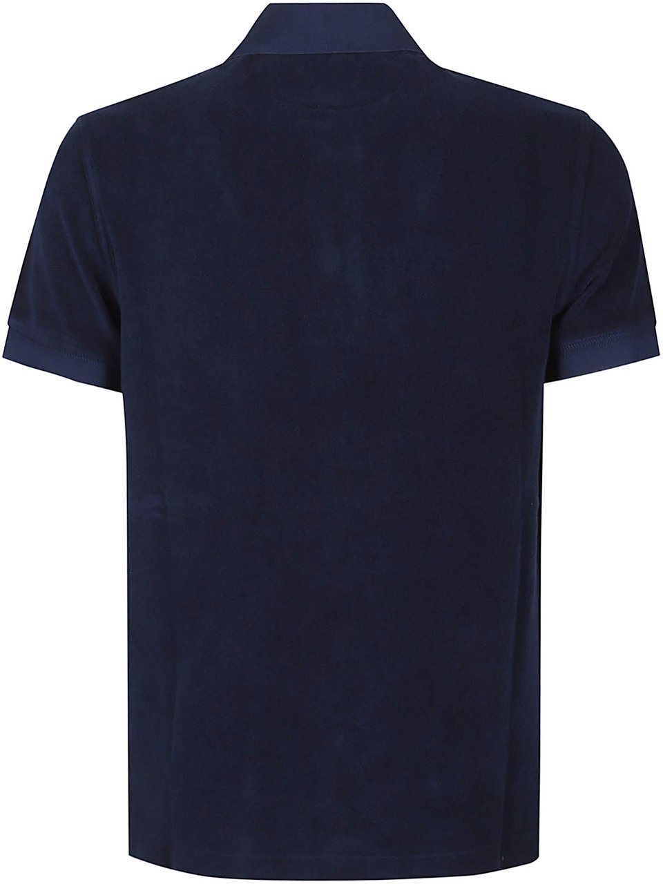 Tom Ford Short Sleeve Polo Shirt Blue Blauw