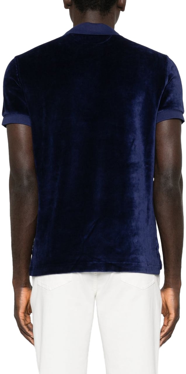 Tom Ford T-Shirts And Polos Blu Navy Navy