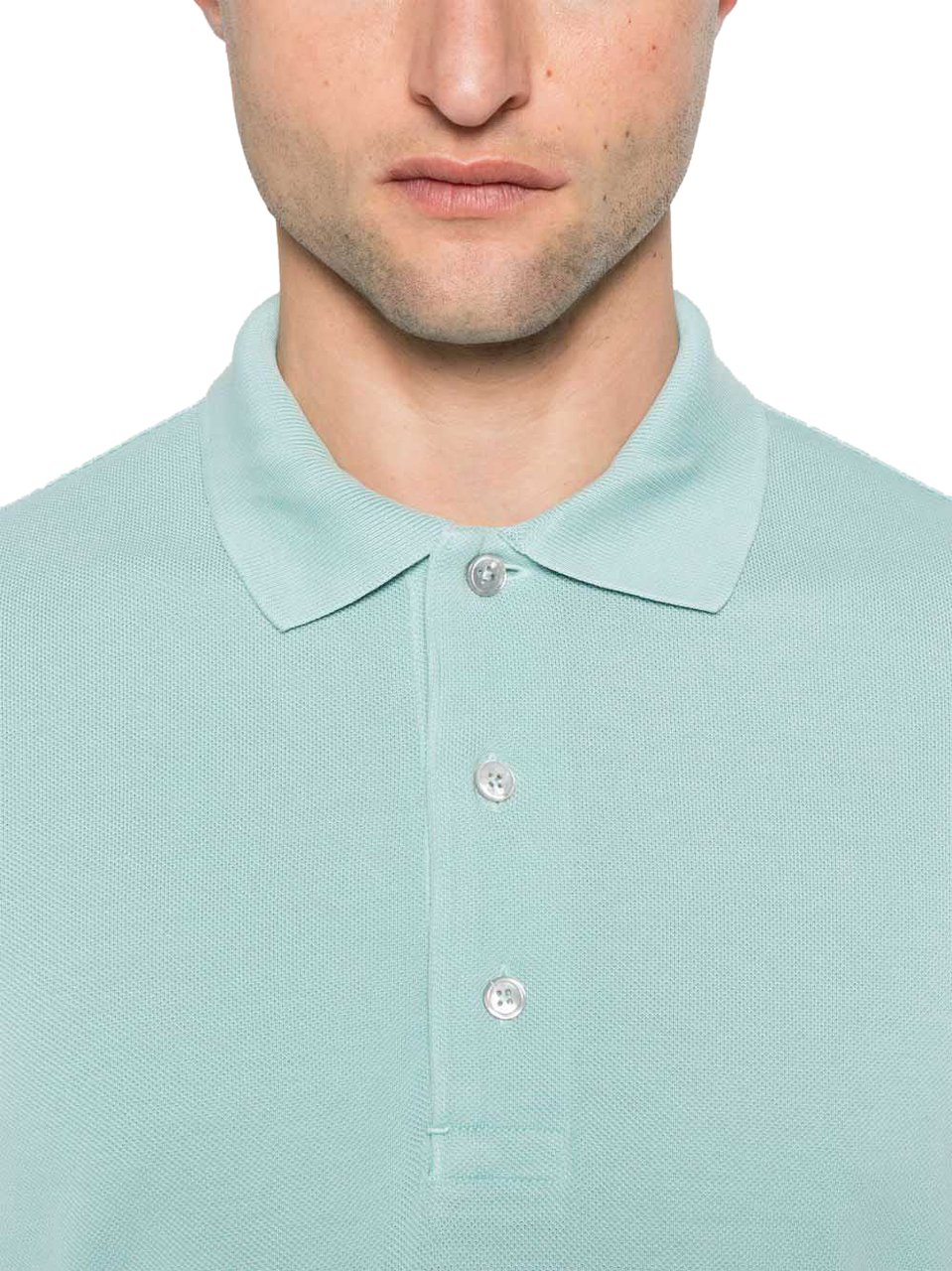 Tom Ford Tom Ford T-shirts And Polos Clear Blue Blauw