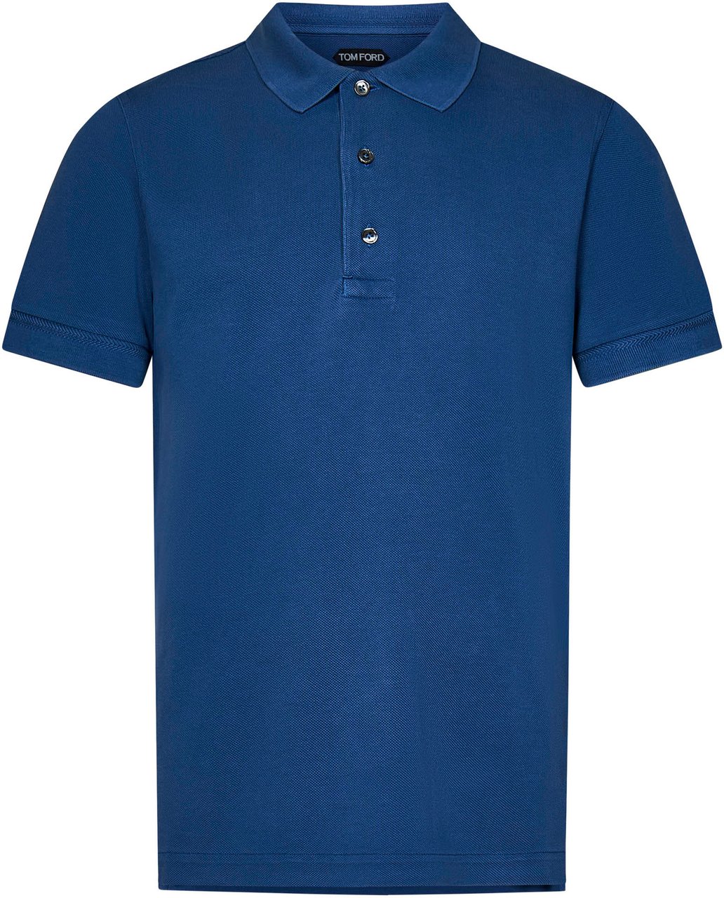Tom Ford Tom Ford T-shirts And Polos Blue Blauw
