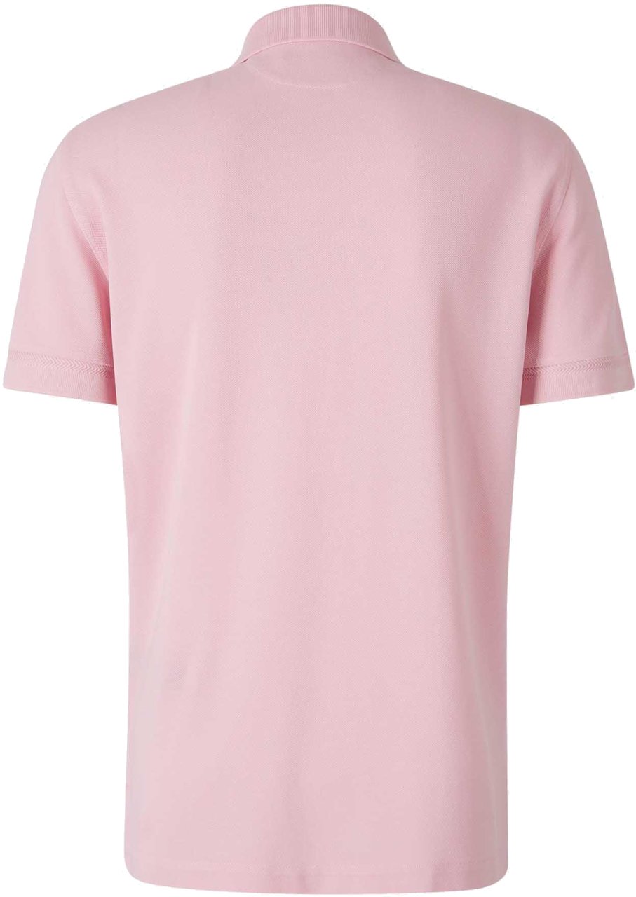 Tom Ford Polo Logo Pique Roze
