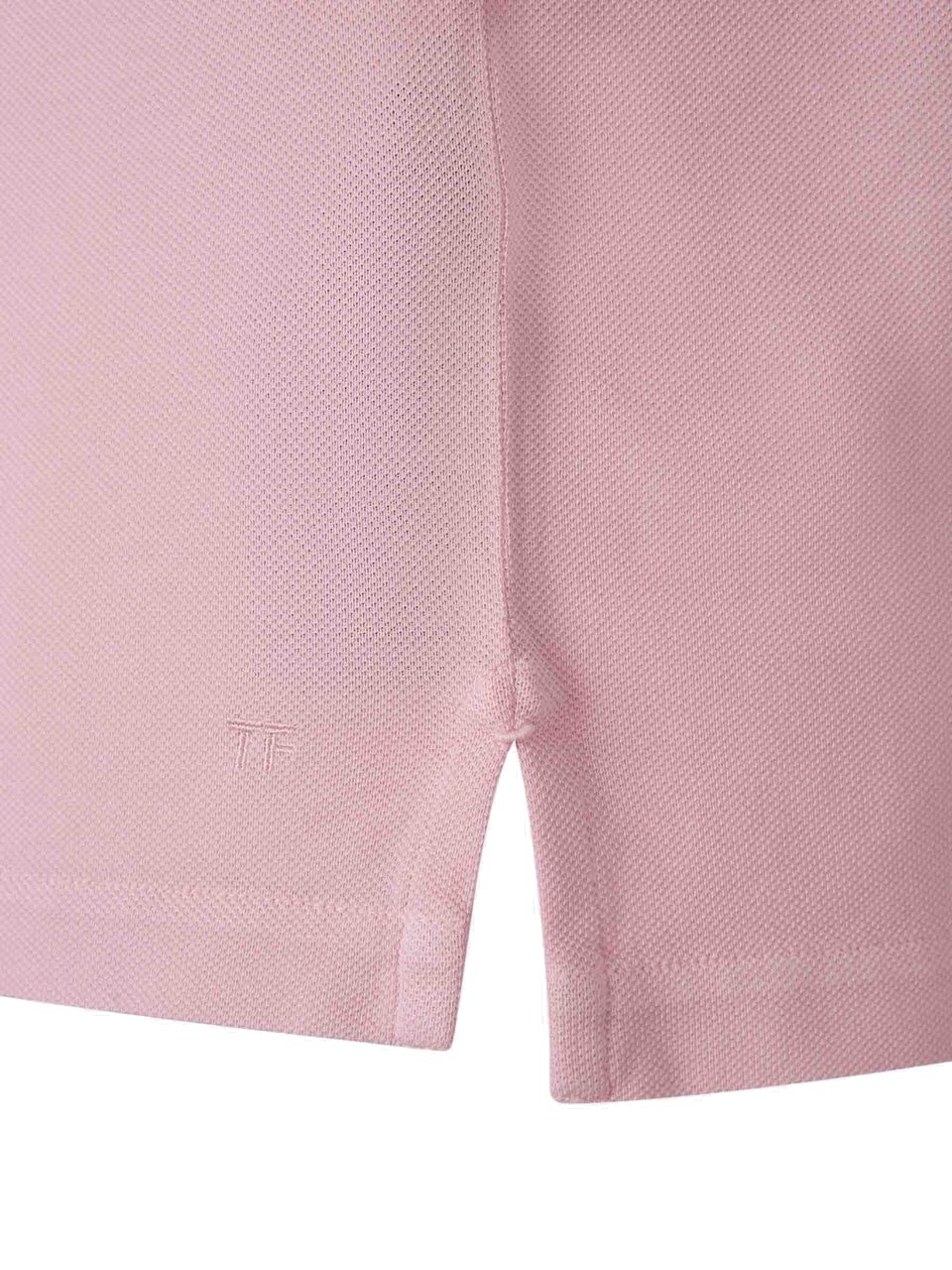 Tom Ford Polo Logo Pique Roze