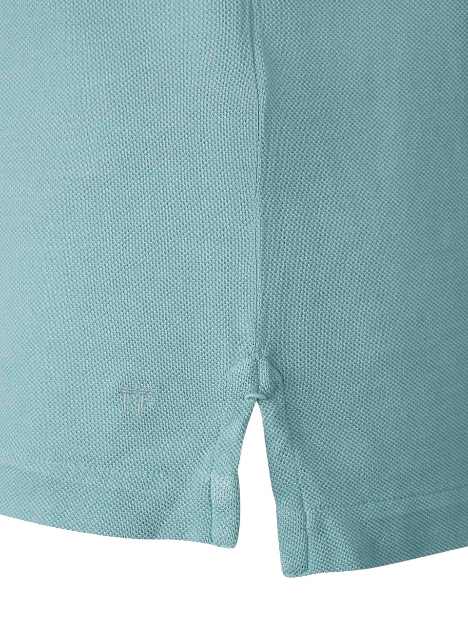 Tom Ford Plain Lyocell Polo Blauw