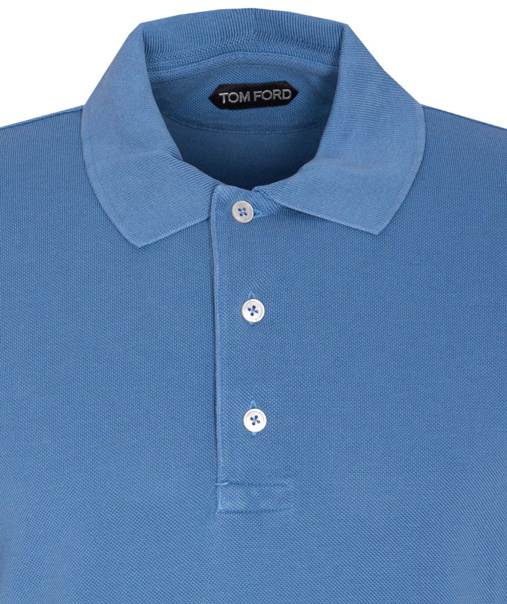 Tom Ford T-Shirts And Polos Clear Blue Blauw