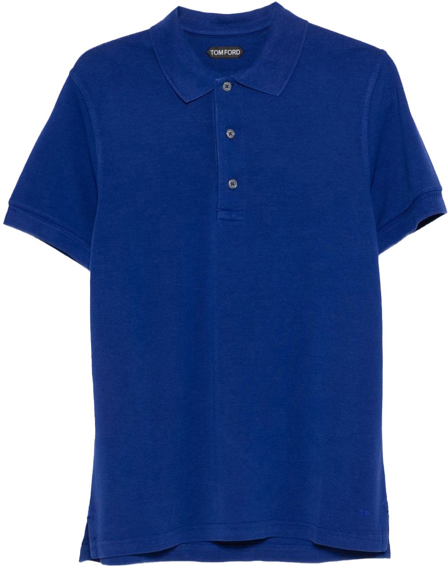 Tom Ford T-Shirts And Polos Blue Blauw