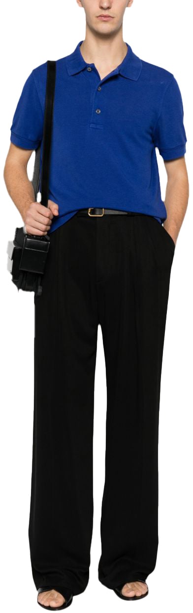 Tom Ford T-Shirts And Polos Blue Blauw