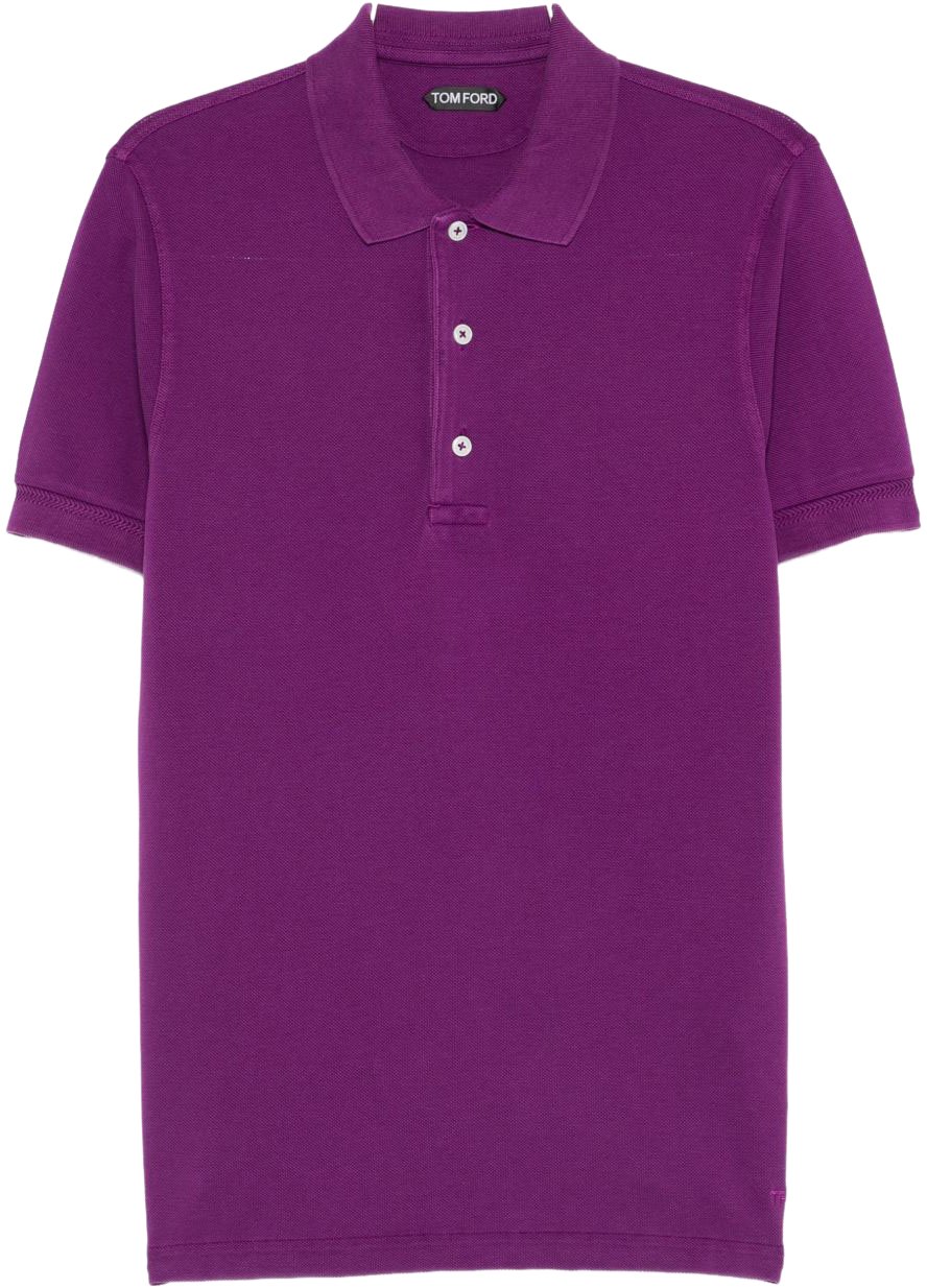 Tom Ford T-Shirts And Polos Purple Paars