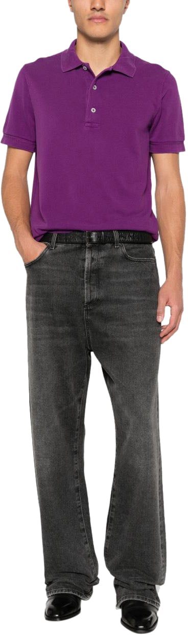 Tom Ford T-Shirts And Polos Purple Paars