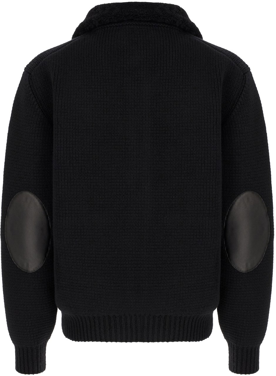 Tom Ford Black cashmere cardigan Zwart