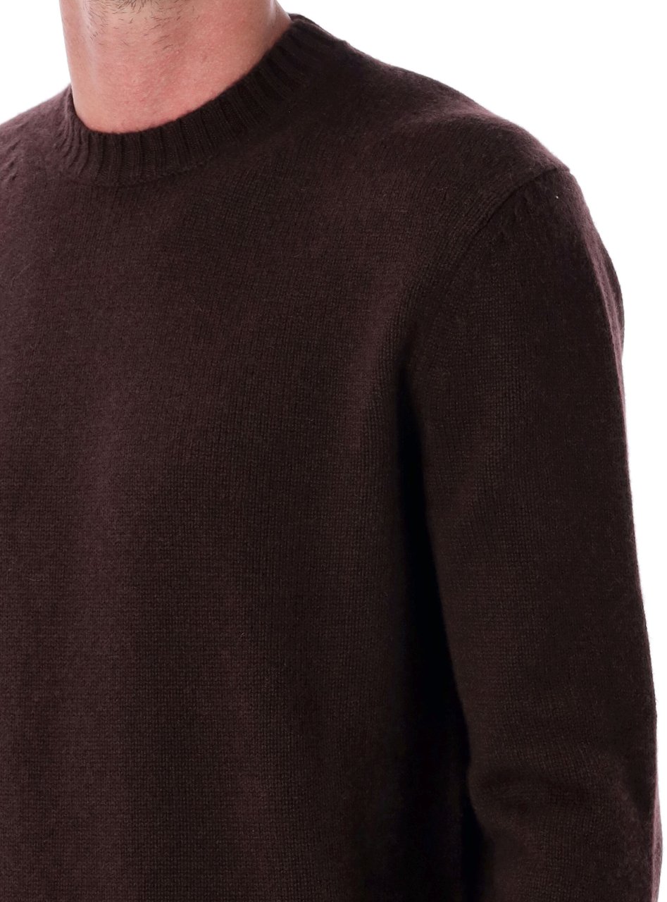 Tom Ford Crew Neck Cashmere Marrone Bruin