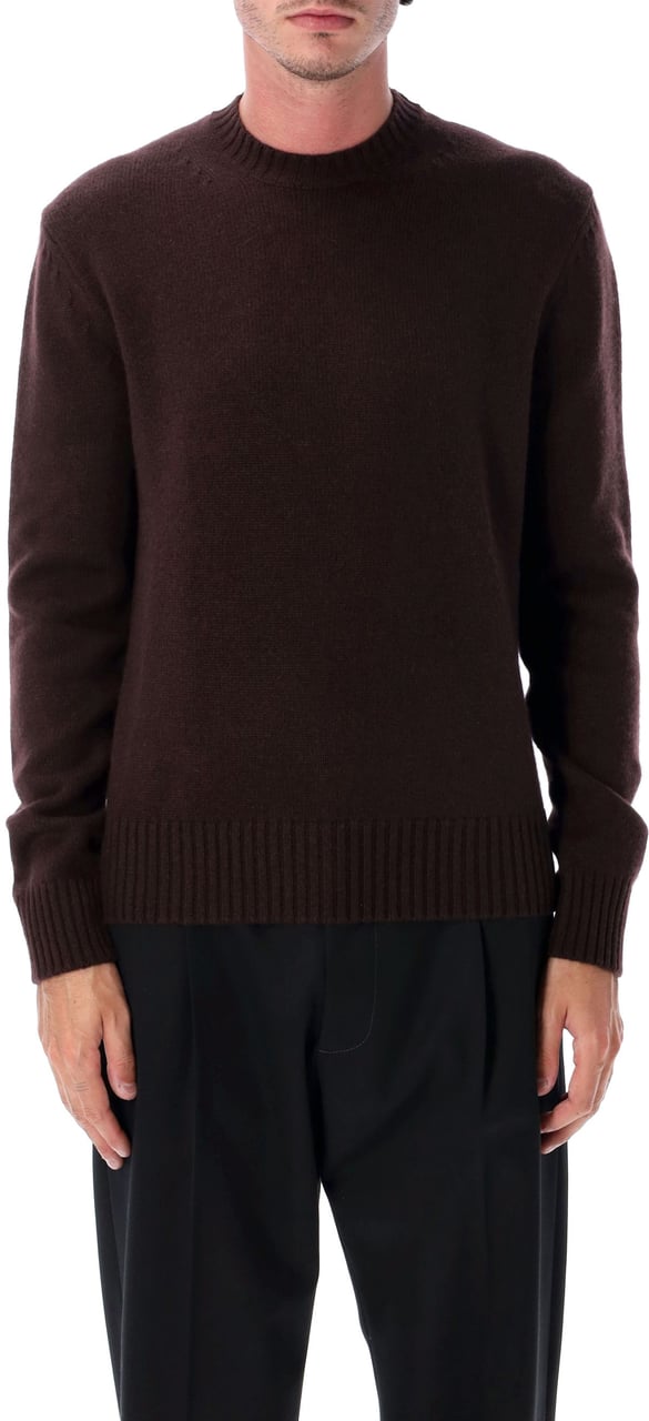 Tom Ford Crew Neck Cashmere Marrone Bruin