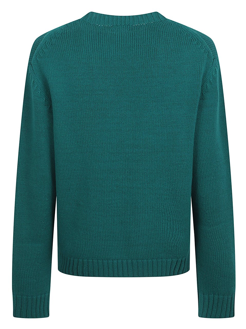Tom Ford Classic Crew Neck Sweater in Luxurious Wool-Cashmere Blend Groen