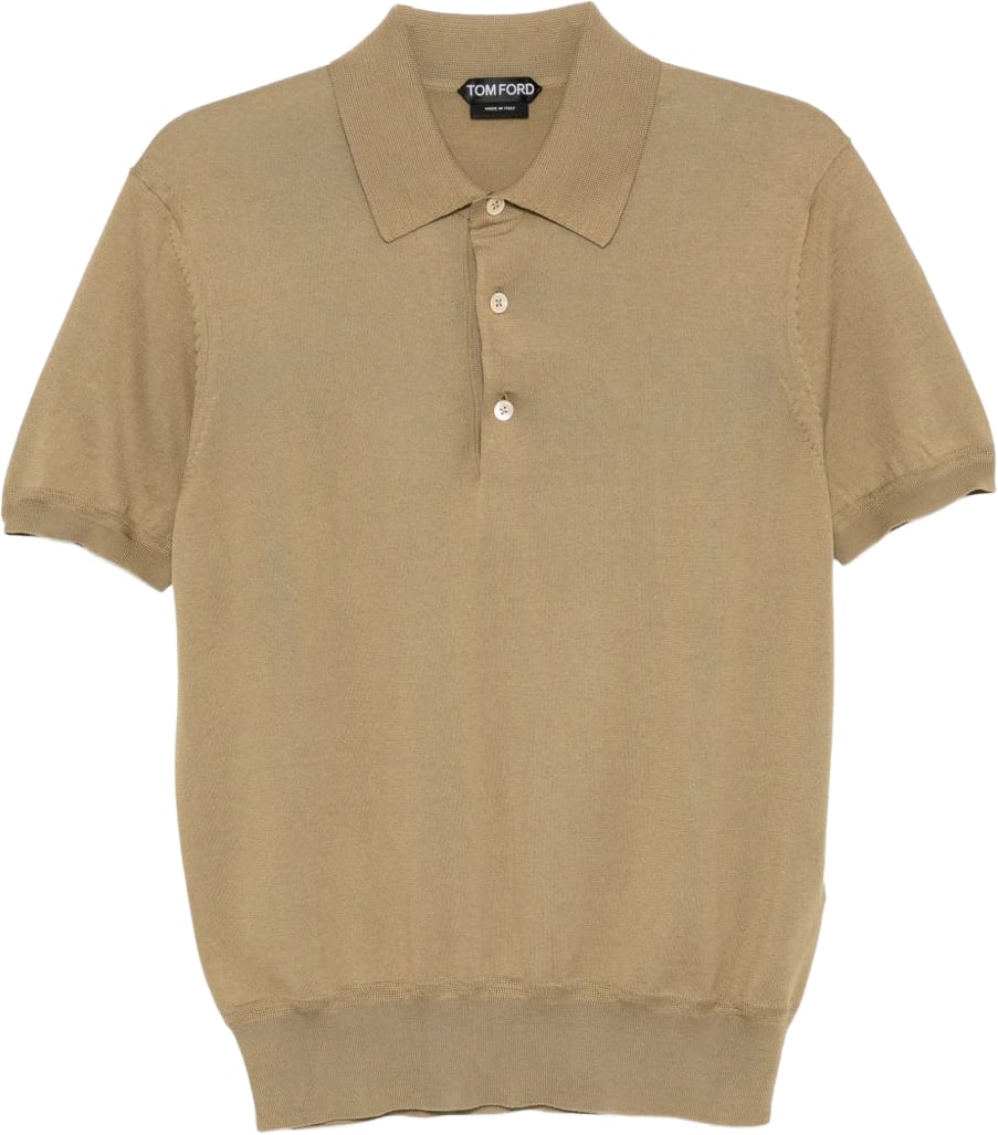 Tom Ford T-Shirts And Polos Military Green Donkergroen