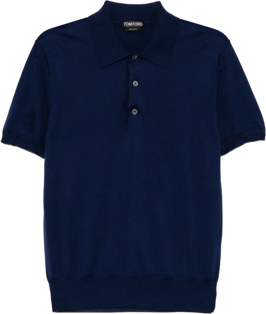 Tom Ford T-Shirts And Polos Blue Navy