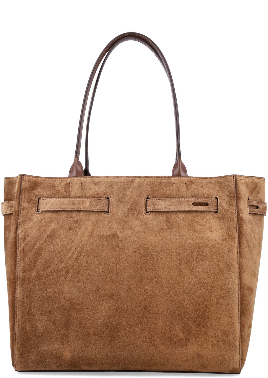 Tom Ford Audrey Medium Tote Whisky Bruin