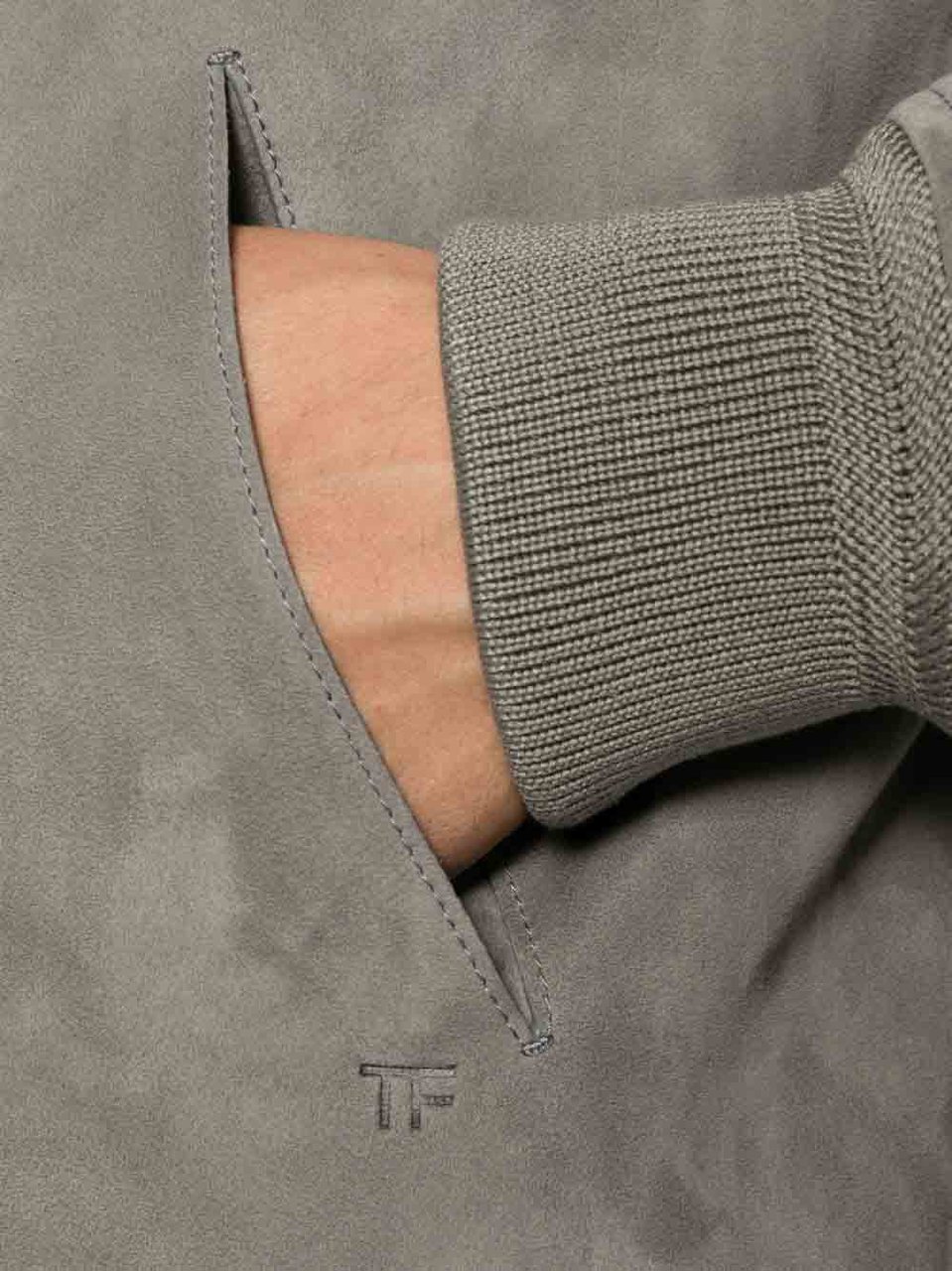 Tom Ford Jackets Brown Lichtgrijs