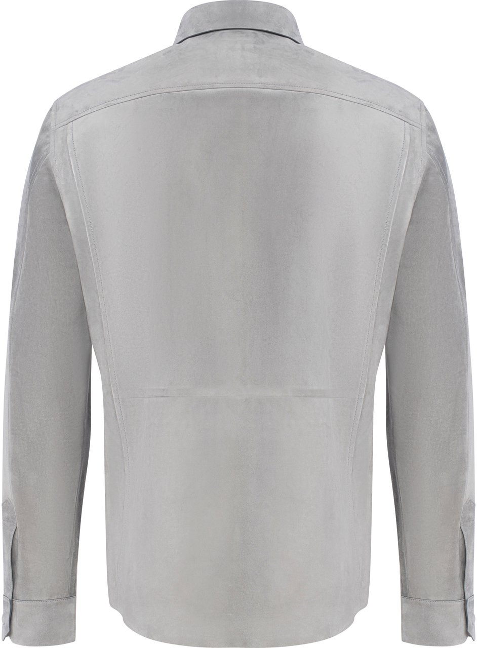 Tom Ford Shirts Grey Lichtgrijs