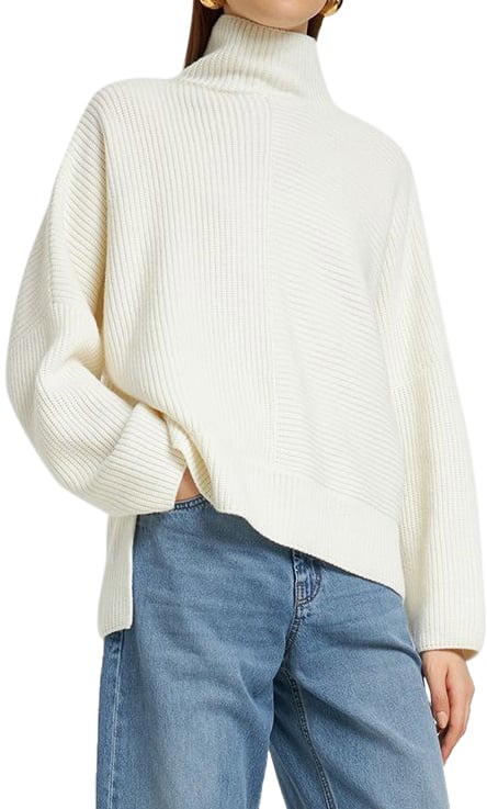 Tom Ford Cashmere turtleneck sweater Wit