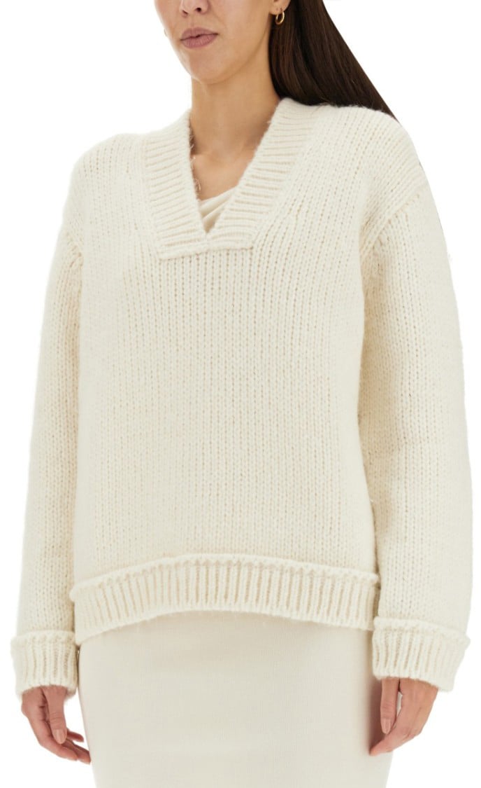Tom Ford D Wool Sweater Neutraal