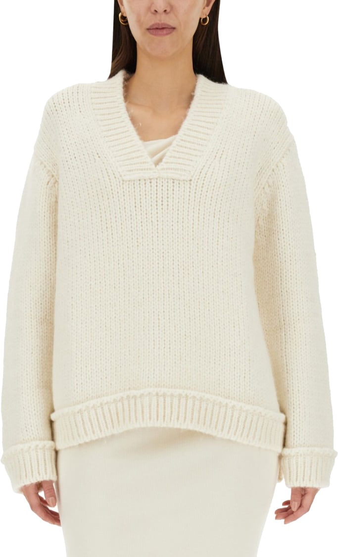 Tom Ford D Wool Sweater Neutraal