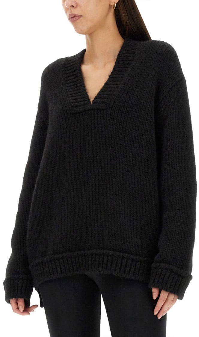 Tom Ford D Wool Sweater Zwart