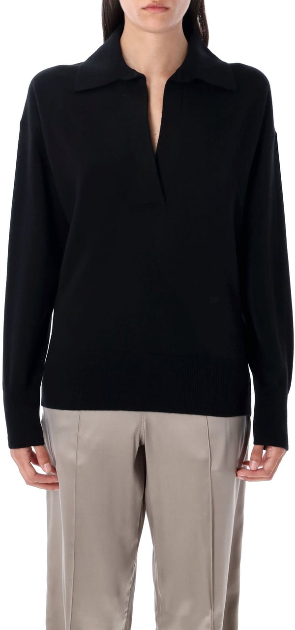 Tom Ford Deep V Neck Knit Nero Zwart