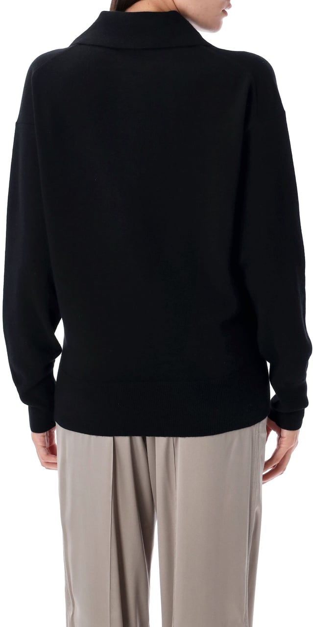 Tom Ford Deep V Neck Knit Nero Zwart