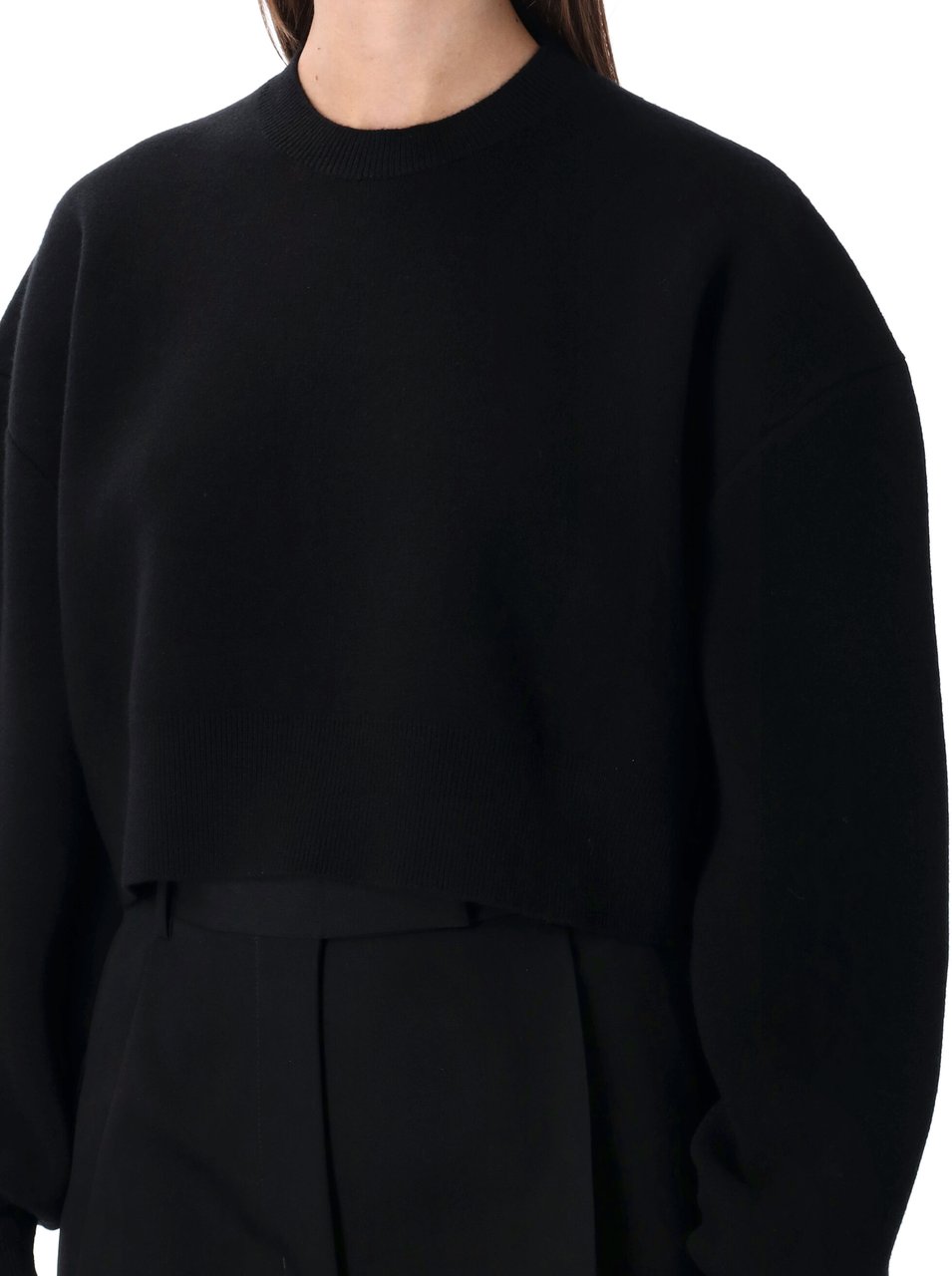 Tom Ford Crop Knit Show Nero Zwart