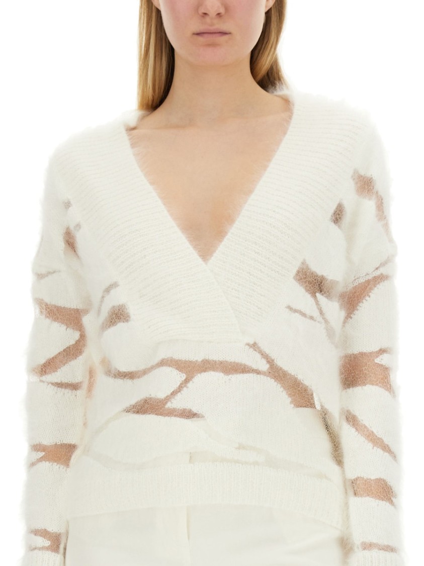 Tom Ford V-Neck Sweater Neutraal