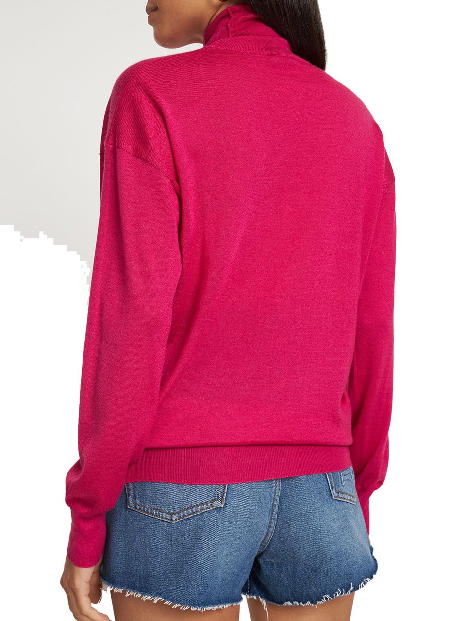 Tom Ford Pink turtleneck sweater elegant and comfortable Roze