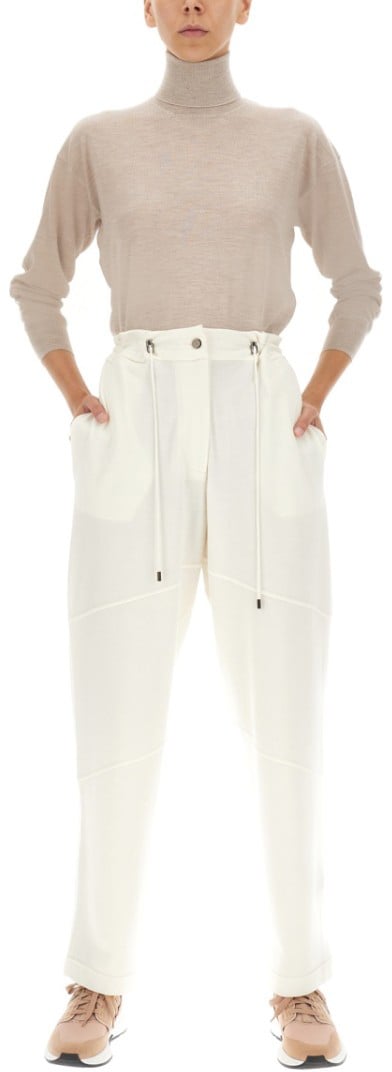 Tom Ford High Neck Relaxed Fit Turtleneck Shirt Neutraal