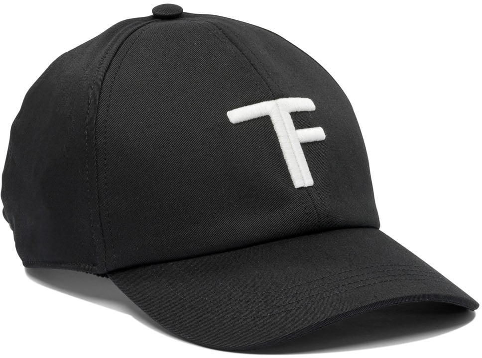 Tom Ford Cotton trucker hat Zwart