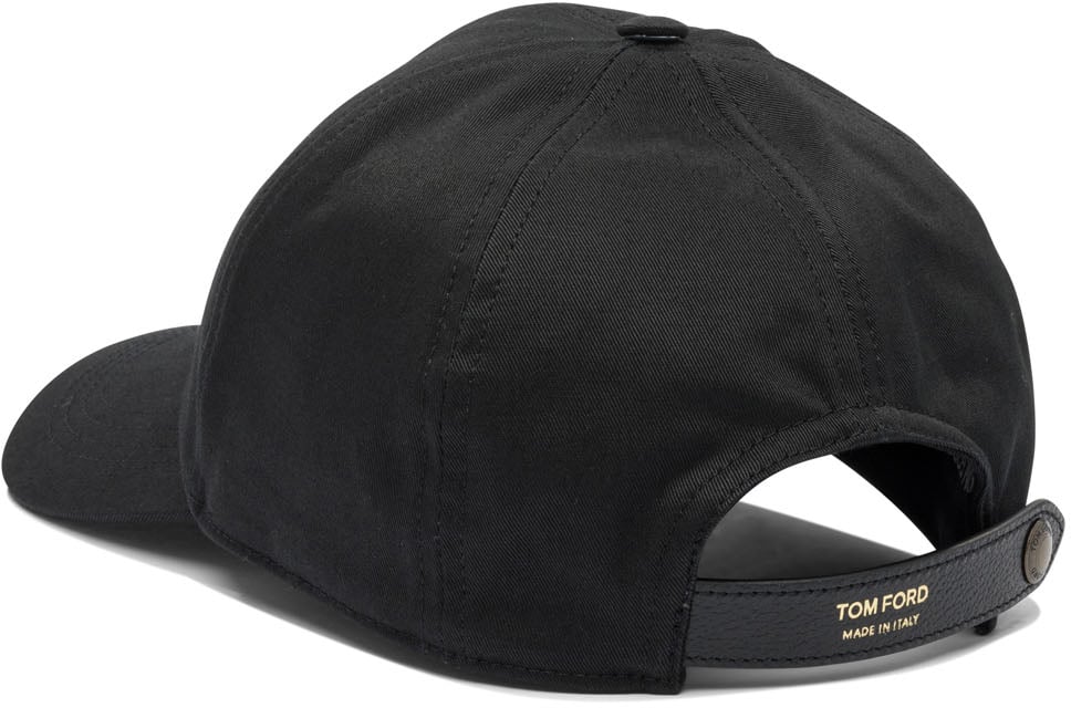 Tom Ford Cotton trucker hat Zwart