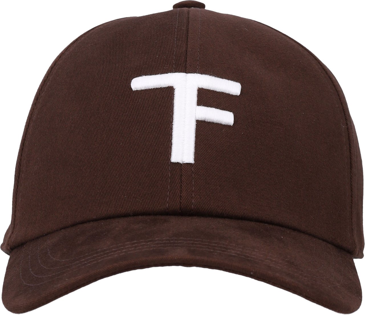 Tom Ford Basebal Cap Tf Medium Brown/Off White Bruin