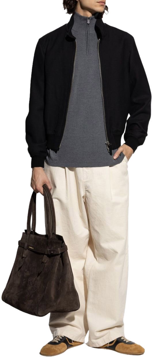 Tom Ford Tom Ford Coats Black Zwart