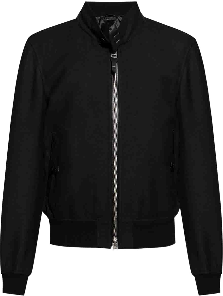 Tom Ford Coats Black Zwart
