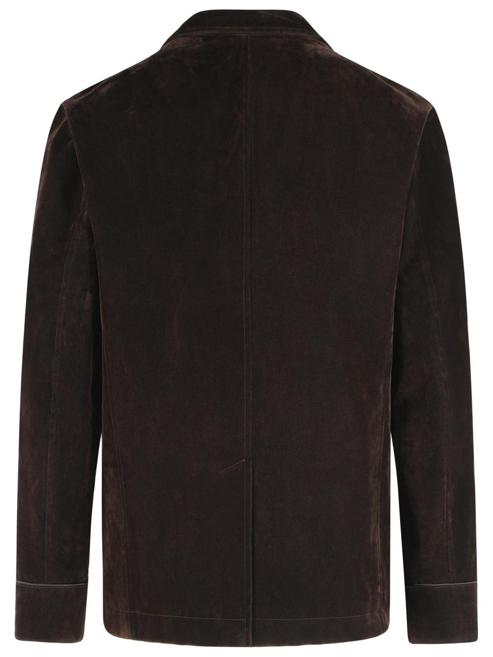 Tom Ford Blazer In Brown Cotton Blend Zwart