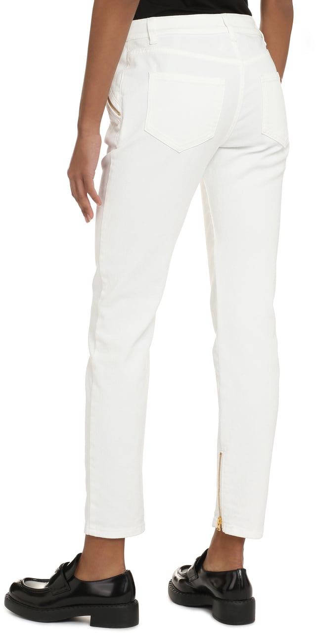 Tom Ford High-rise skinny-fit jeans Neutraal