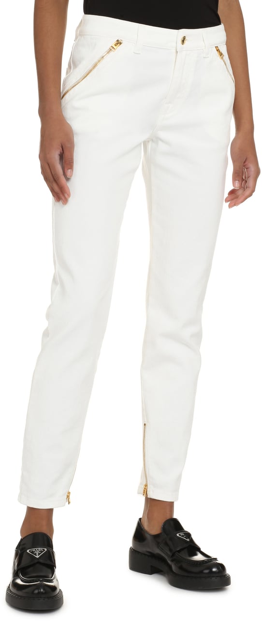 Tom Ford High-rise skinny-fit jeans Neutraal