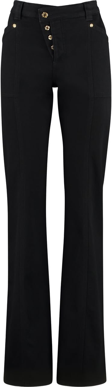 Tom Ford High-rise straight leg jeans Zwart