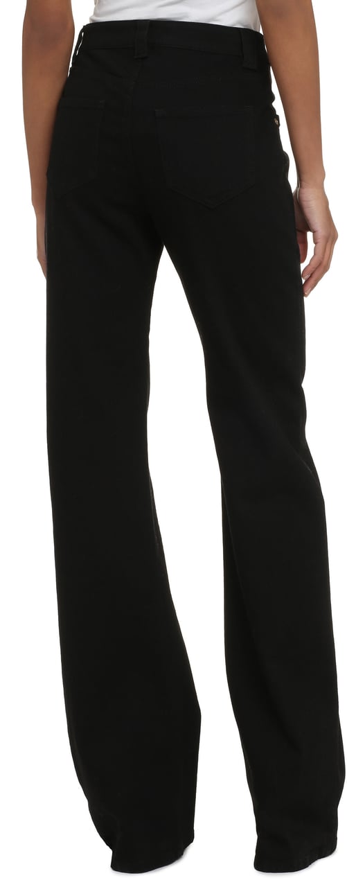 Tom Ford High-rise straight leg jeans Zwart