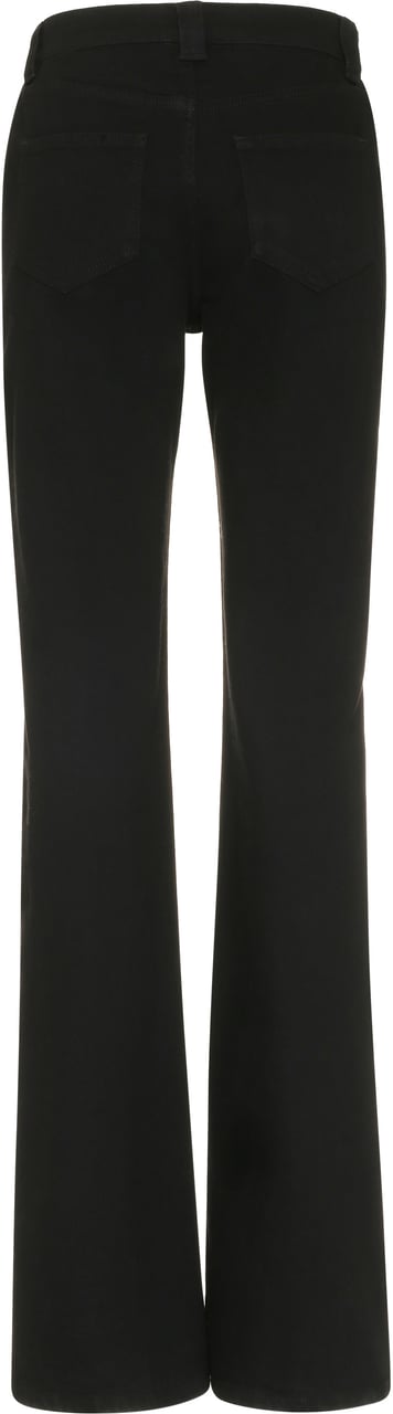 Tom Ford High-rise straight leg jeans Zwart