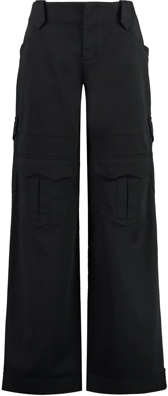 Tom Ford Gabardine cargo trousers Zwart