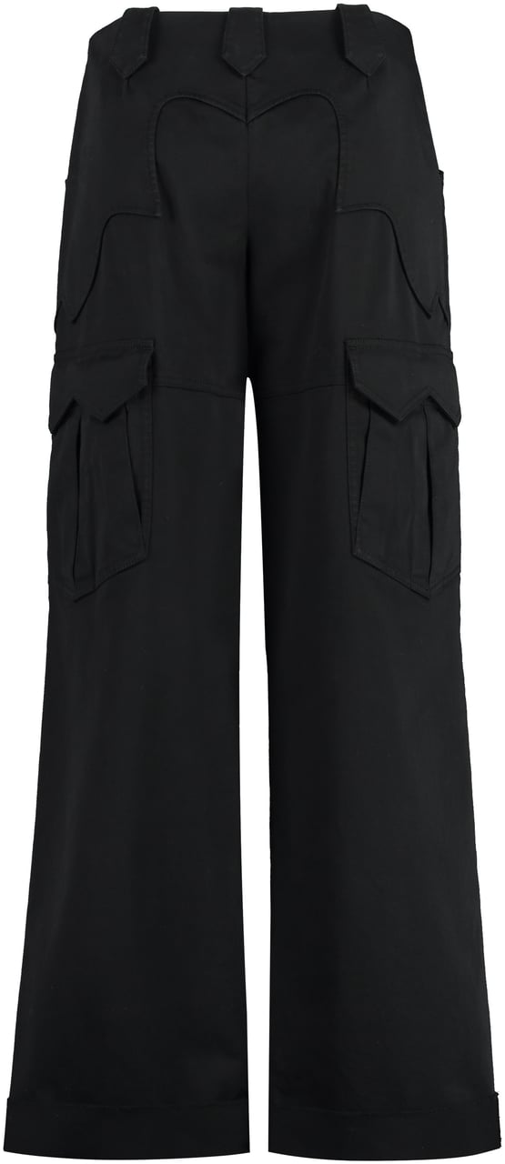 Tom Ford Gabardine cargo trousers Zwart