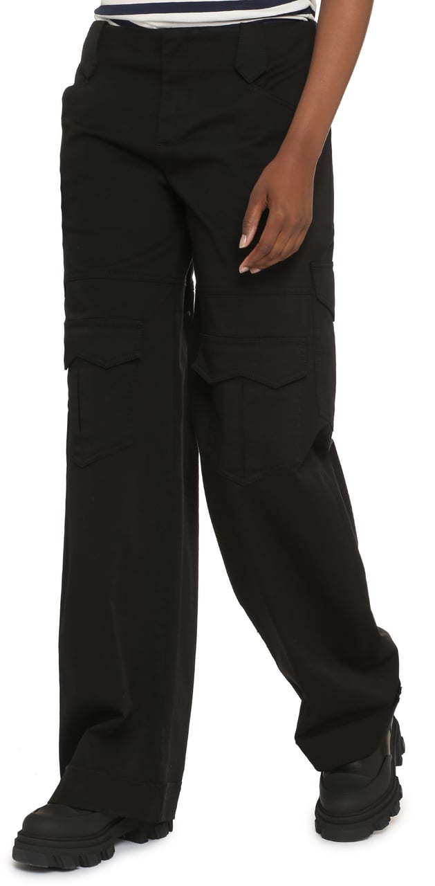 Tom Ford Gabardine cargo trousers Zwart