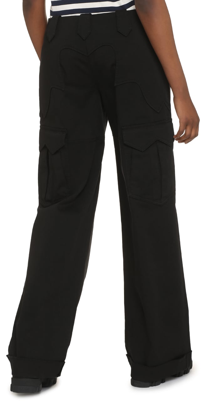 Tom Ford Gabardine cargo trousers Zwart