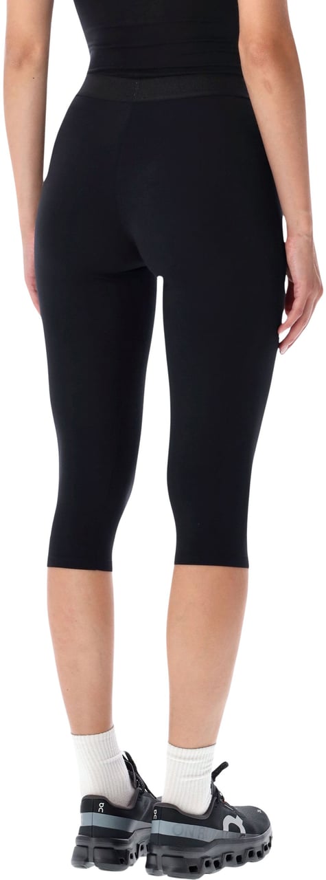 Tom Ford Capri Leggins Logo Nero Zwart