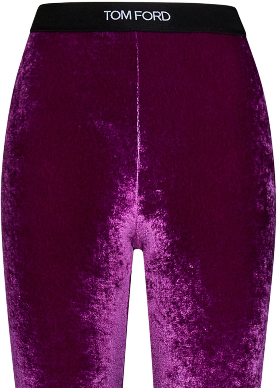 Tom Ford Trousers Purple Paars
