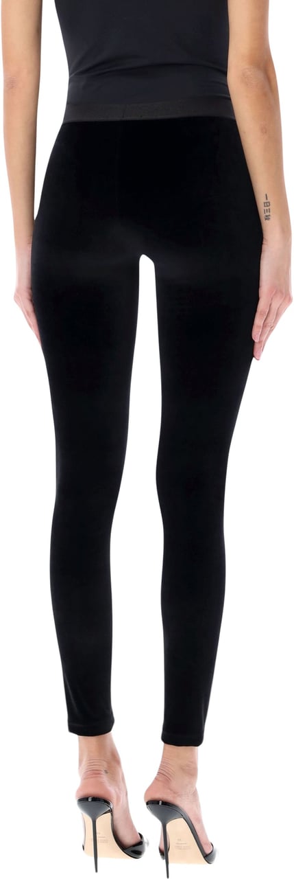 Tom Ford Leggings Velour Nero Zwart