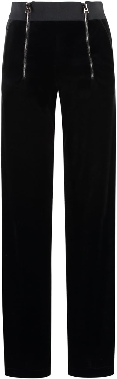 Tom Ford Velvet trousers Zwart